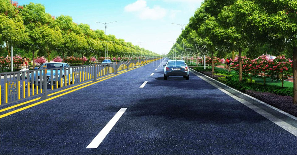 道路護(hù)欄安裝